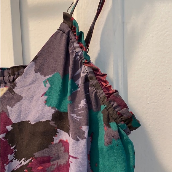 Urban Outfitters Ecote Brush Stroke Silk D… - Picture 6 of 7